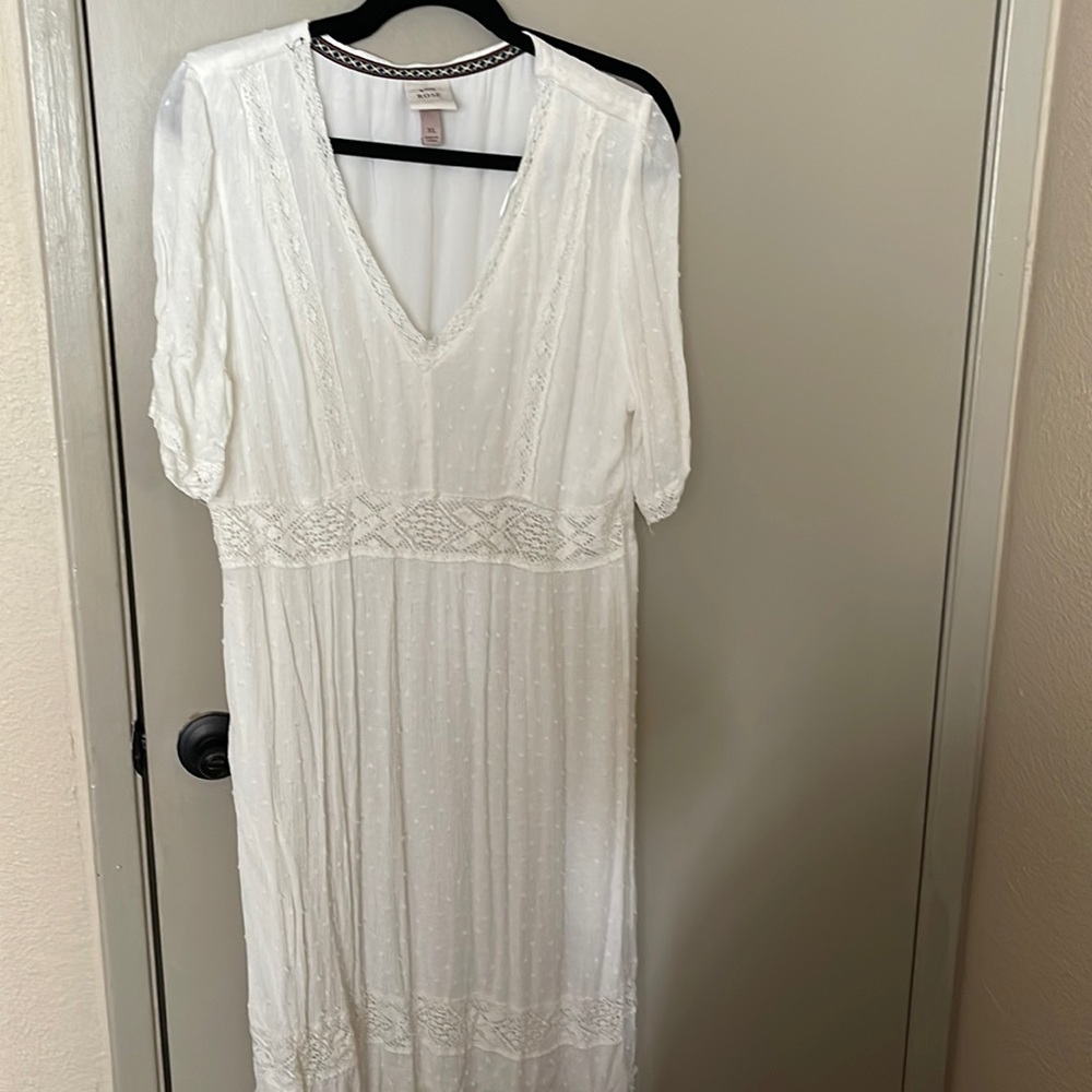Maxi white dress